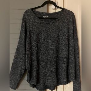 Time and True brand plus size sweater in a Steele blue color, size 3x, very soft